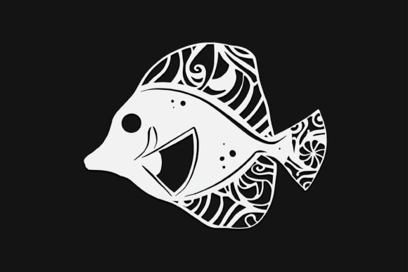 Coral Fish Mandala Drawing 142: Premium Graphics & Illustrations Review