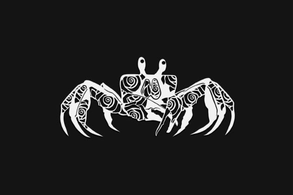 Crab Mandala Drawing 144 Graphics and Illustrations Review