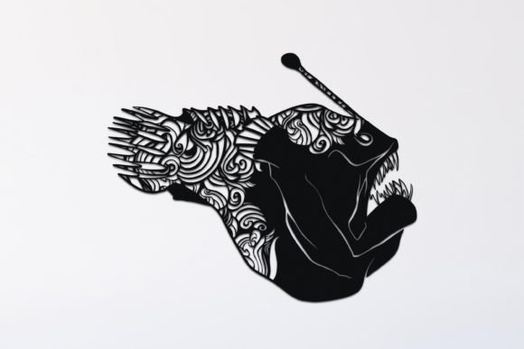 Deep Sea Fish Mandala Drawing 146 Graphics and Illustrations Review