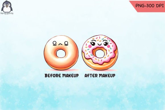 Donut Transformation Fun PNG: Graphics and Crafts for Bold Branding