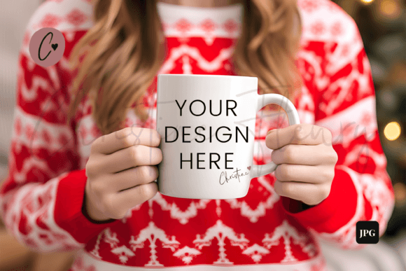 Festive Christmas Mug Mockup: A Graphics & Crafts Review