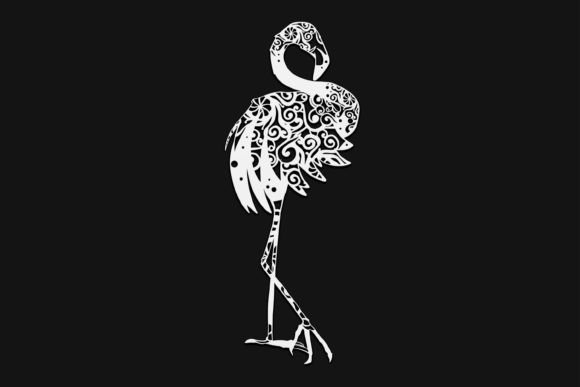Flamingo Mandala Drawing 93: A Designer's Take on Graphics and Illustrations