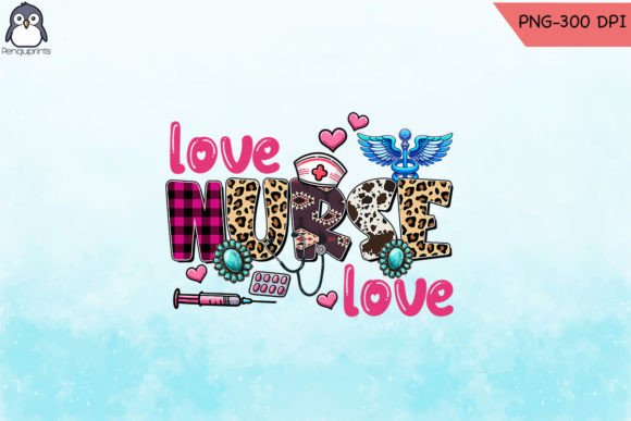 Floral Nurse Valentine s Day PNG