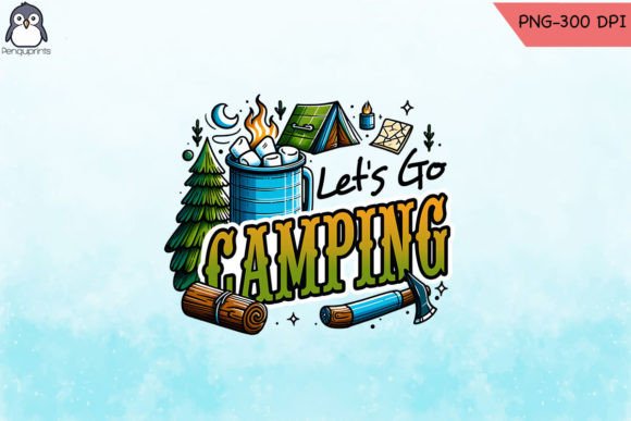 Let s Go Camping Coffee Mug Png Graphics and Crafts Review