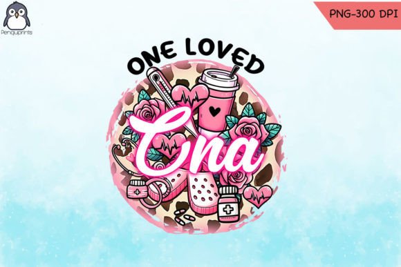 Loved CNA Nurse Valentine PNG Graphics and Crafts