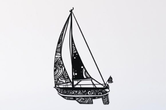 Sailboat Mandala Drawing 136 Graphics and Illustrations Review